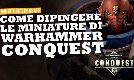 How to paint Warhammer Conquest miniatures
