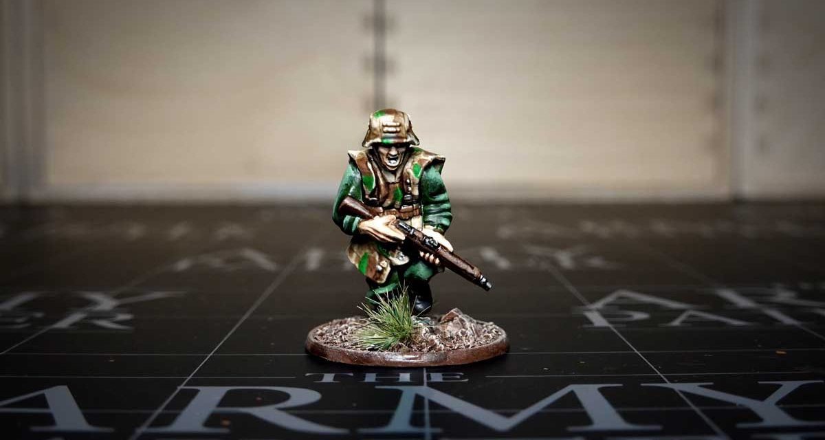 How to paint Bolt Action's german grenadiers Miniatures of Death