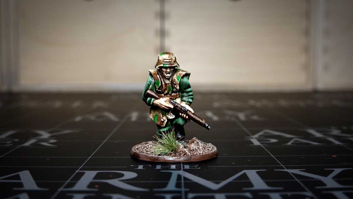 How to paint Bolt Action's german grenadiers Miniatures of Death