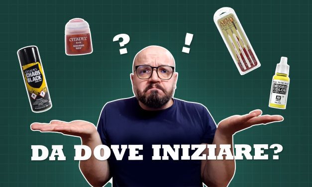 Iniziare a dipingere miniature nel 2021