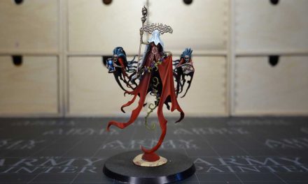 Painting Lady Olynder from Age of Sigmar