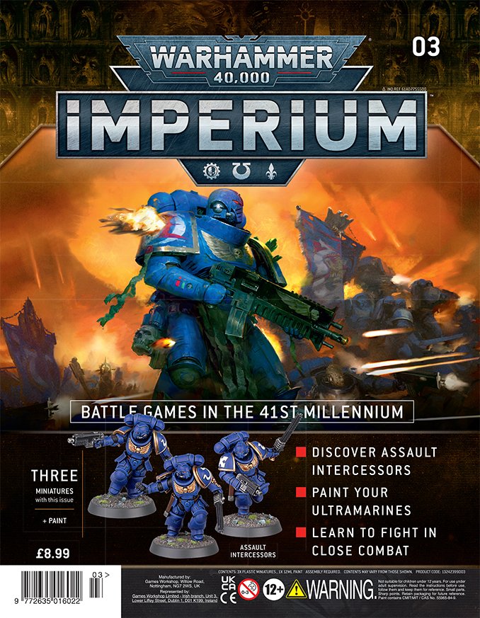 Warhammer Imperium: la nuova collana di Hachette - Miniatures of Death