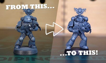 How to strip miniatures with ultrasonic cleaner