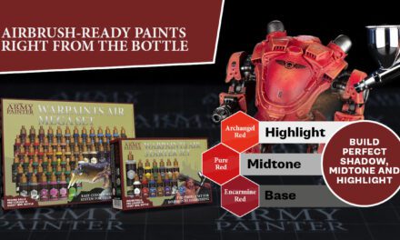 The Army Painter Warpaints Air: la nuova gamma di colori per aerografo